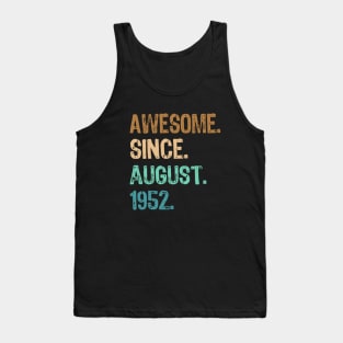 Born in August 1952 Tank Top